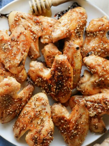 Sweet and Spicy Honey Garlic Chicken Wings