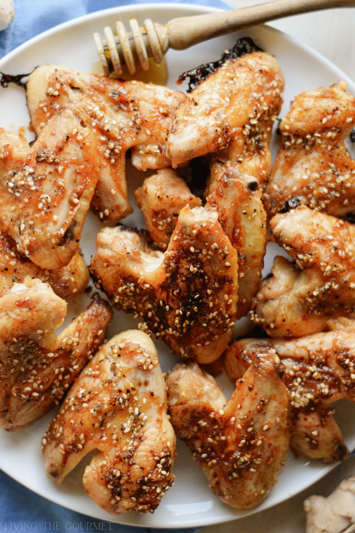 Sweet and Spicy Honey Garlic Chicken Wings