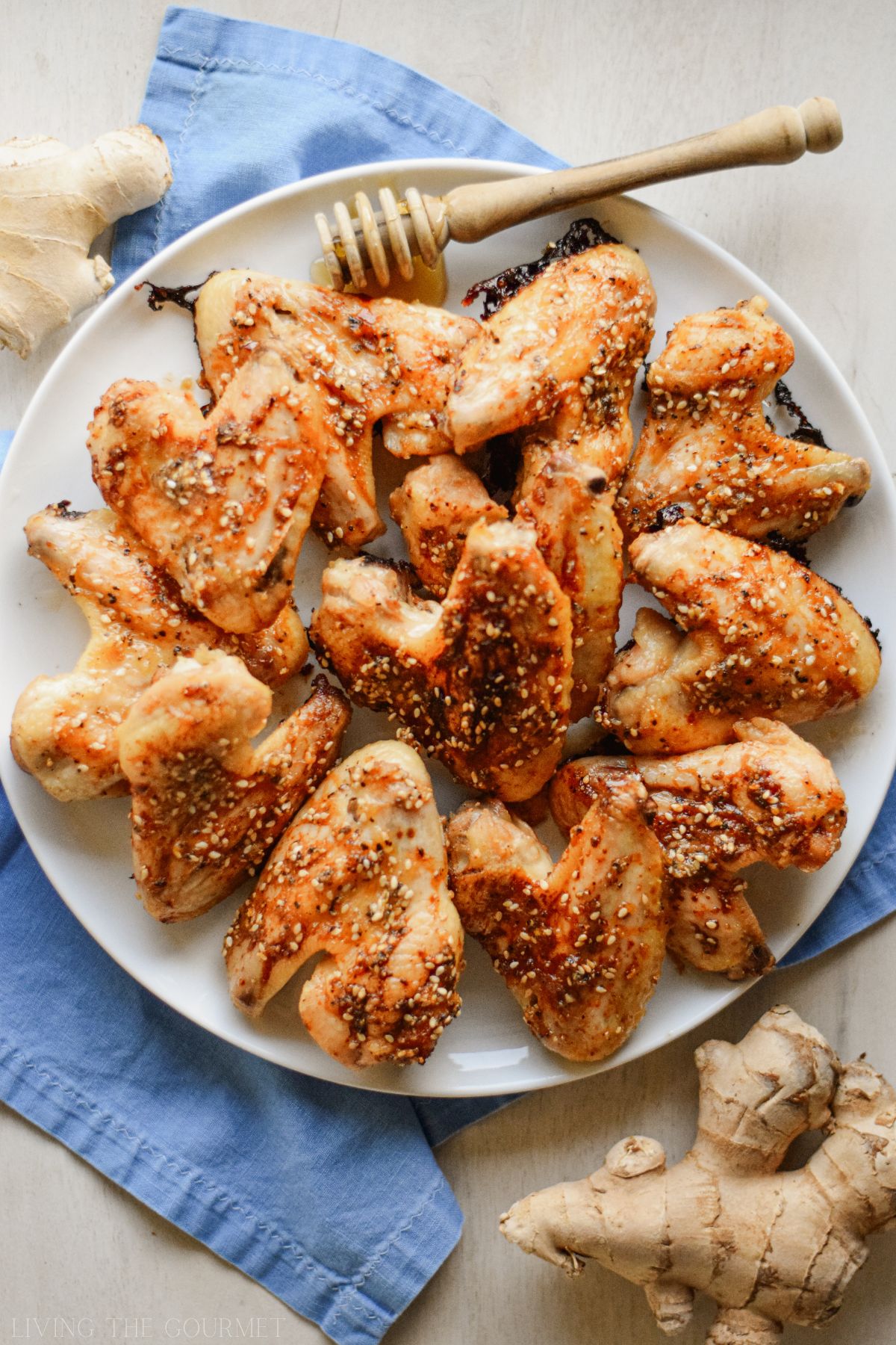 Sweet and Spicy Honey Garlic Chicken Wings