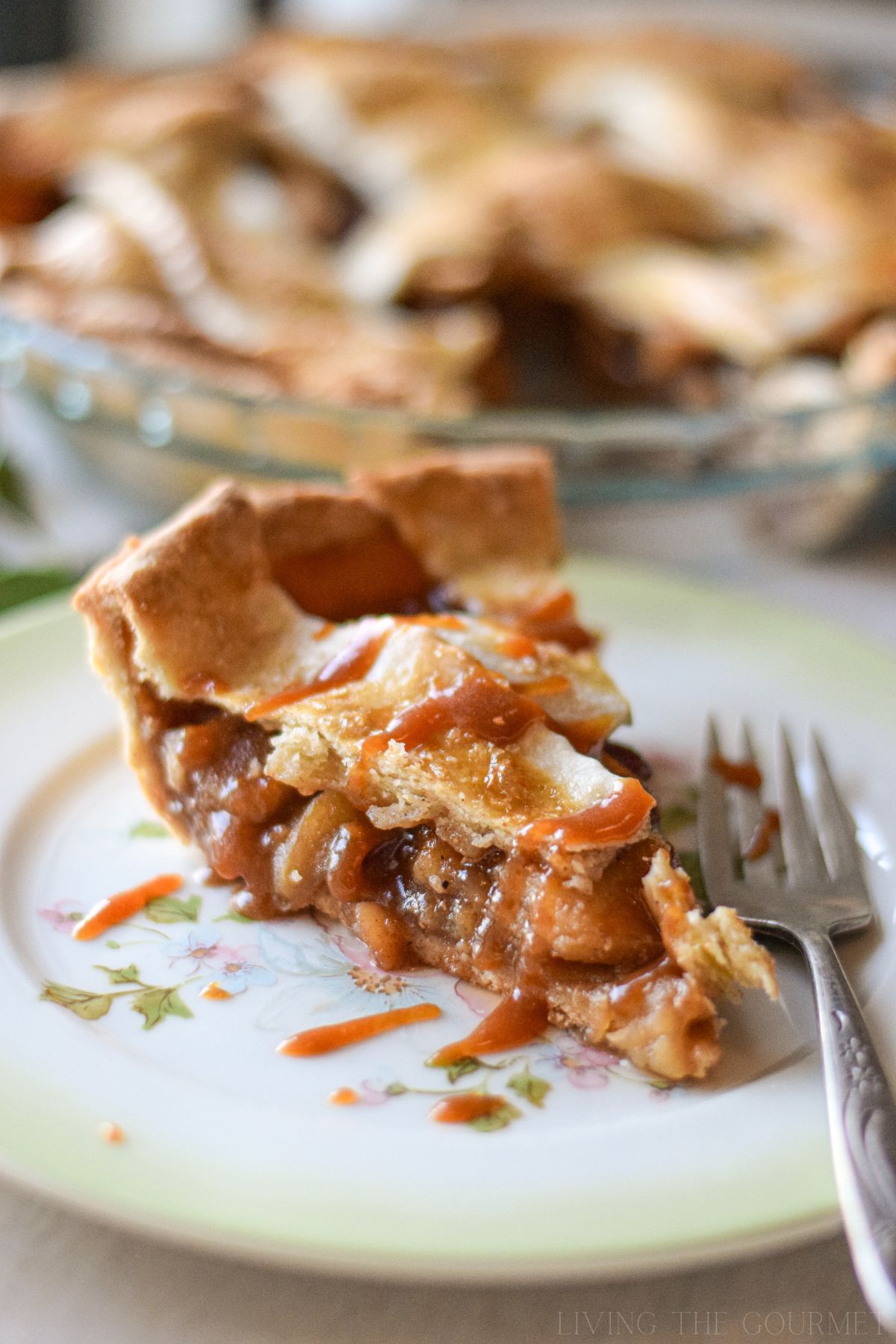 Brandy Caramel Apple Pie