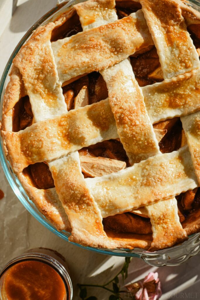 Brandy Caramel Apple Pie