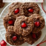 Cherry Chocolate Brownie Cookies