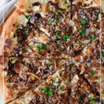 Caramelized Onion and Ricotta Pizza