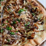 Caramelized Onion and Ricotta Pizza