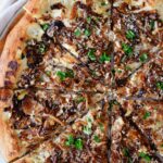 Caramelized Onion and Ricotta Pizza