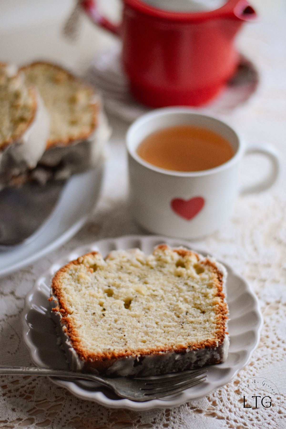 Vanilla Tea Pound Cake