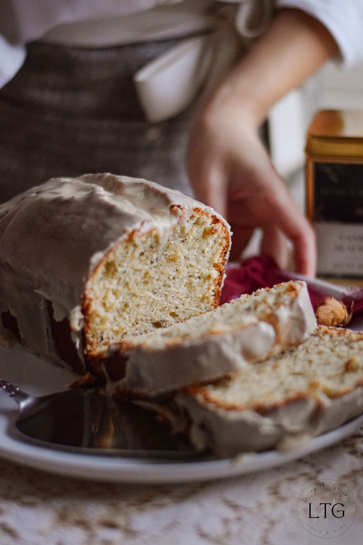 Vanilla Tea Pound Cake