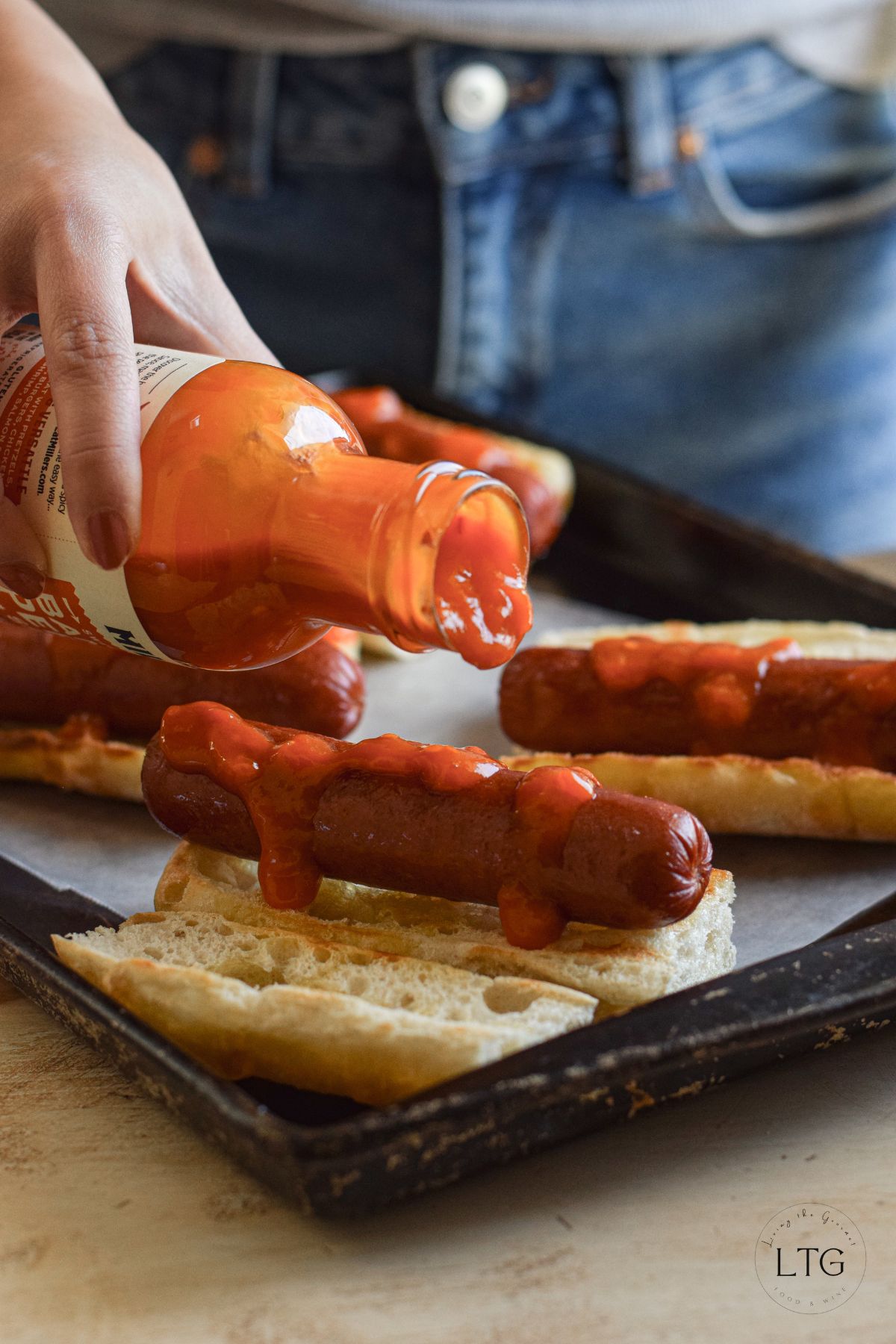Miller’s Ultimate Summer Hot Dog