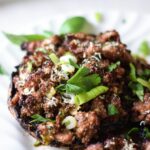 Sausage Stuffed Portobello Mushrooms