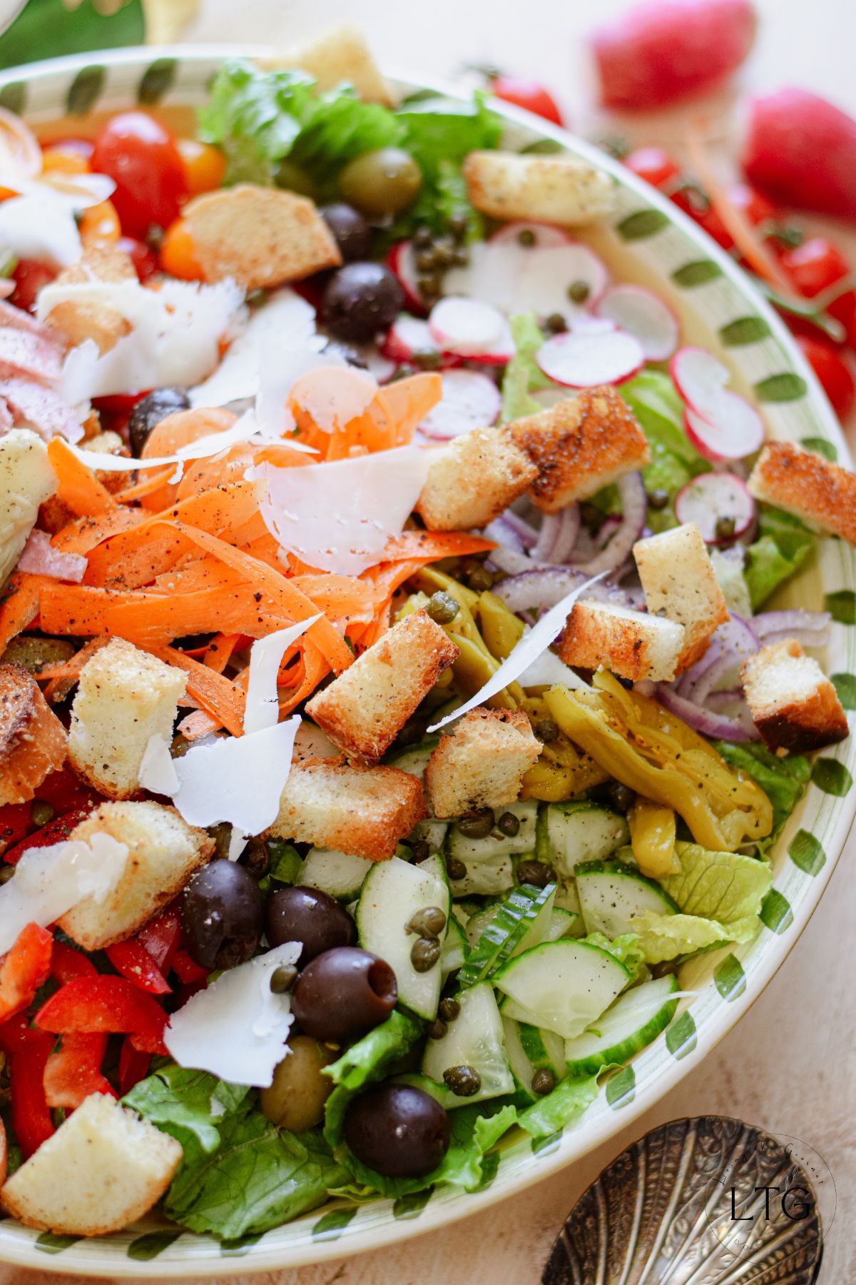 Italian Chopped Salad with Salami