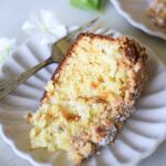 Rhubarb Coffee Crumb Cake