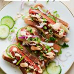 Asian Style Hot Dogs with a Teriyaki Glaze
