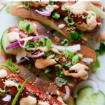 Asian Style Hot Dogs with a Teriyaki Glaze