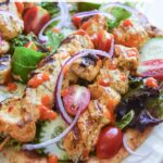 Banana Pepper Grilled Chicken Skewers