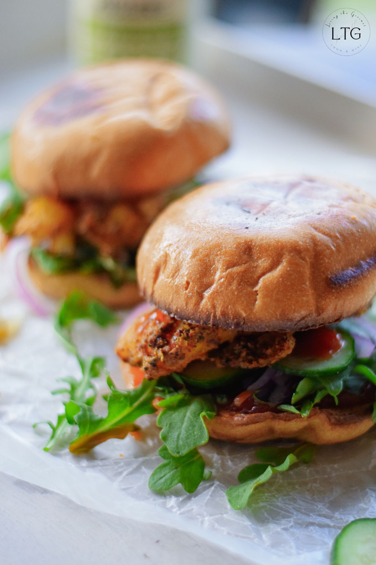 Blackened Cod Sandwich