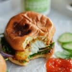 Blackened Cod Sandwich