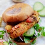 Blackened Cod Sandwich