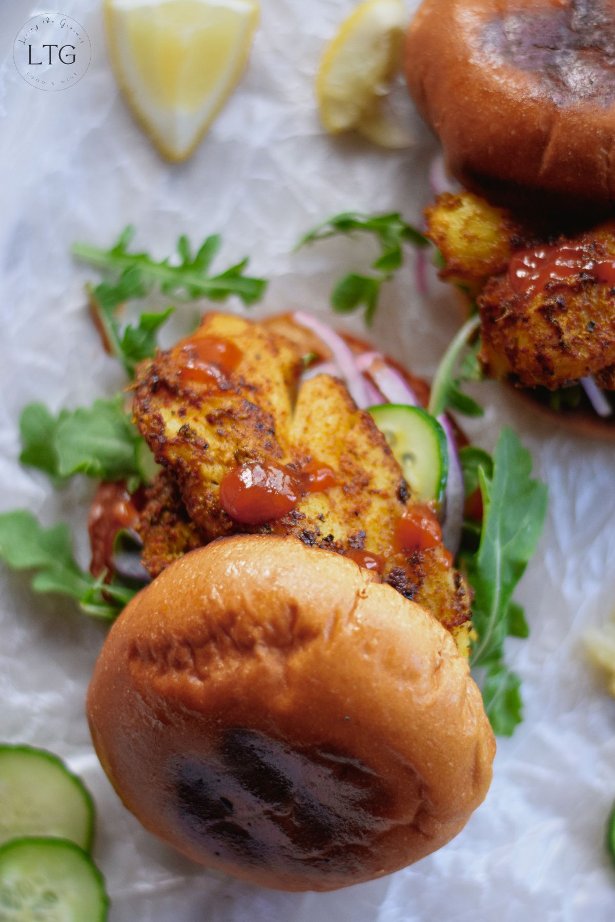 Blackened Cod Sandwich