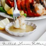 Grilled Lobster Tails with Lemon Garlic Butter