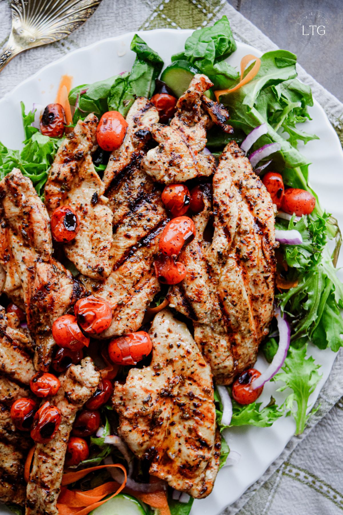 Summer Grilled Chicken Salad