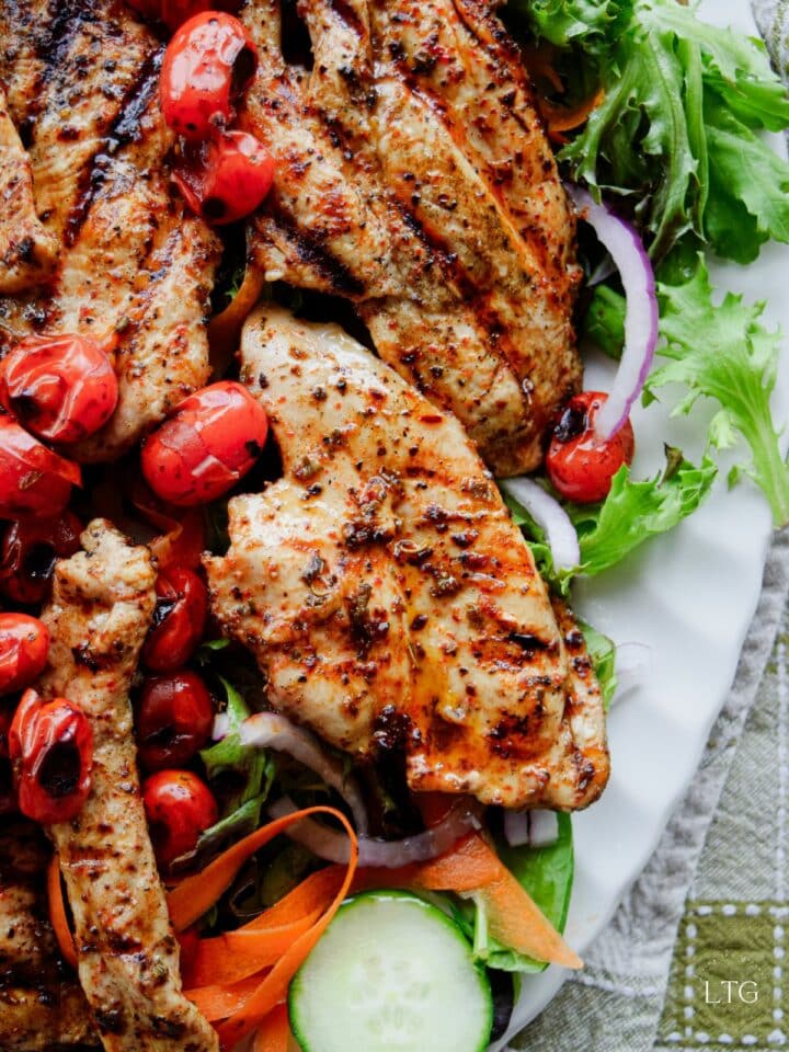 Summer Grilled Chicken Salad