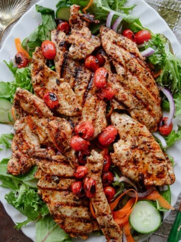 Summer Grilled Chicken Salad
