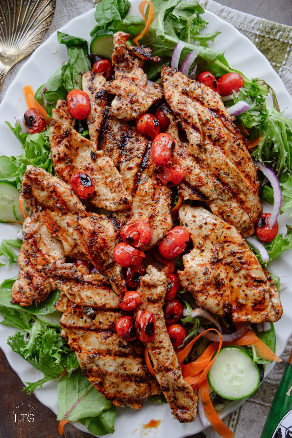 Summer Grilled Chicken Salad