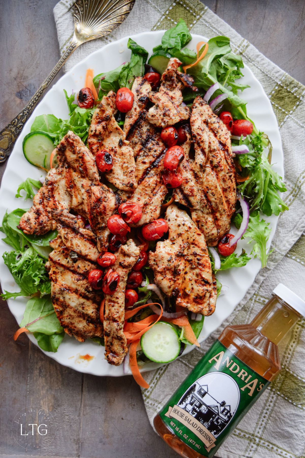 Summer Grilled Chicken Salad