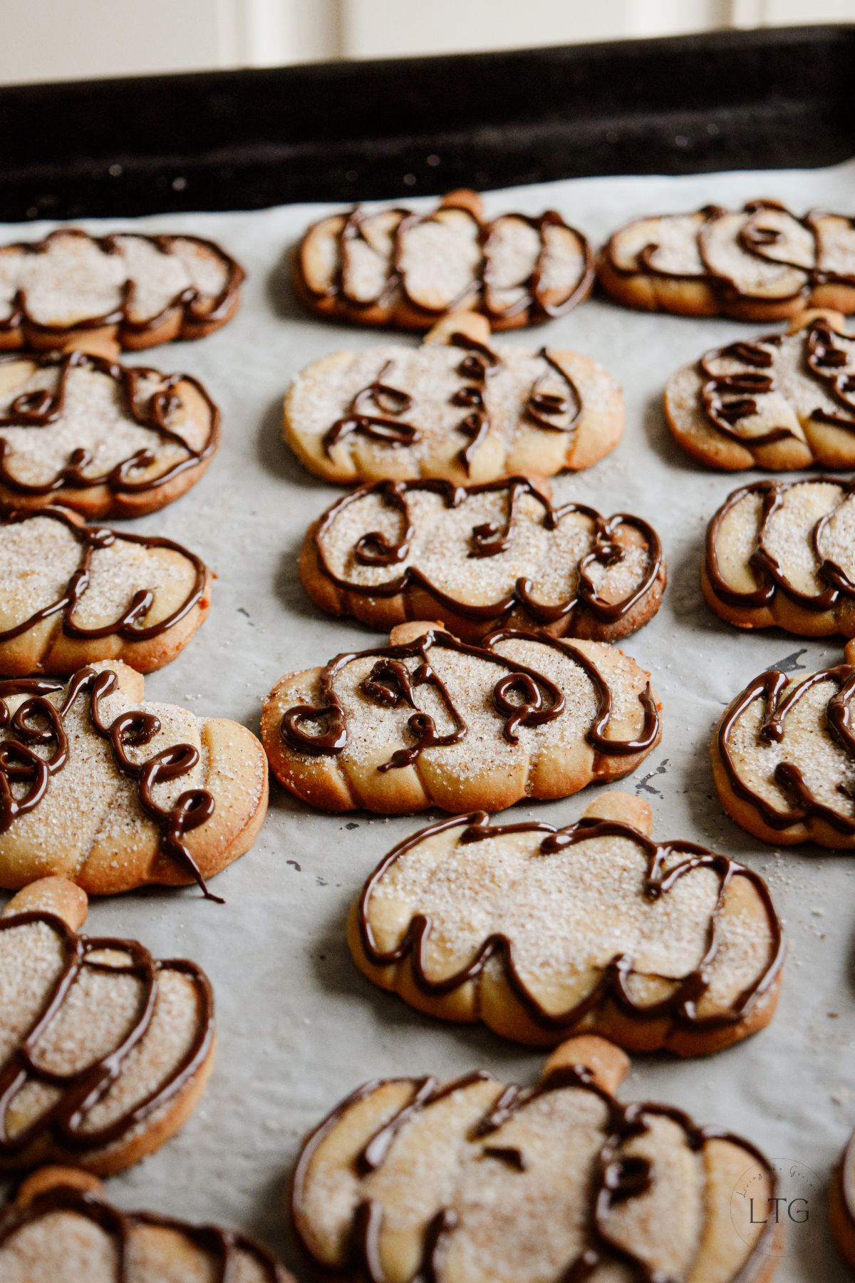 Pumpkin Spice Butter Cookies