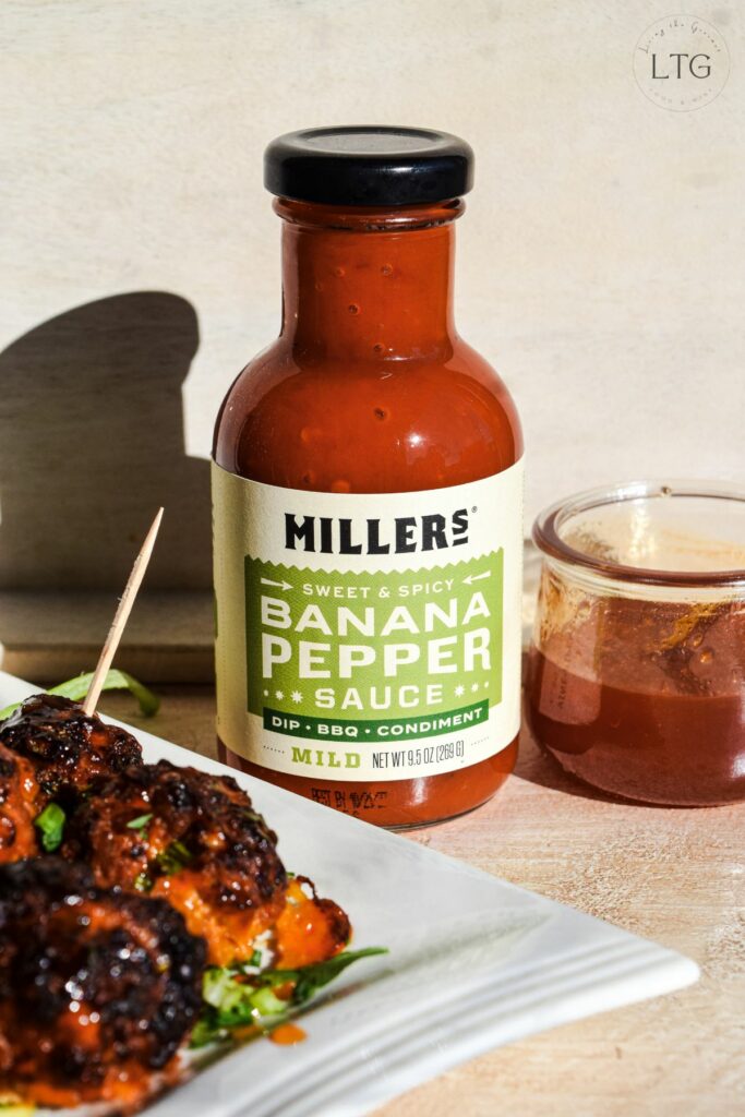 Chorizo Meatballs with Hot Honey Sauce