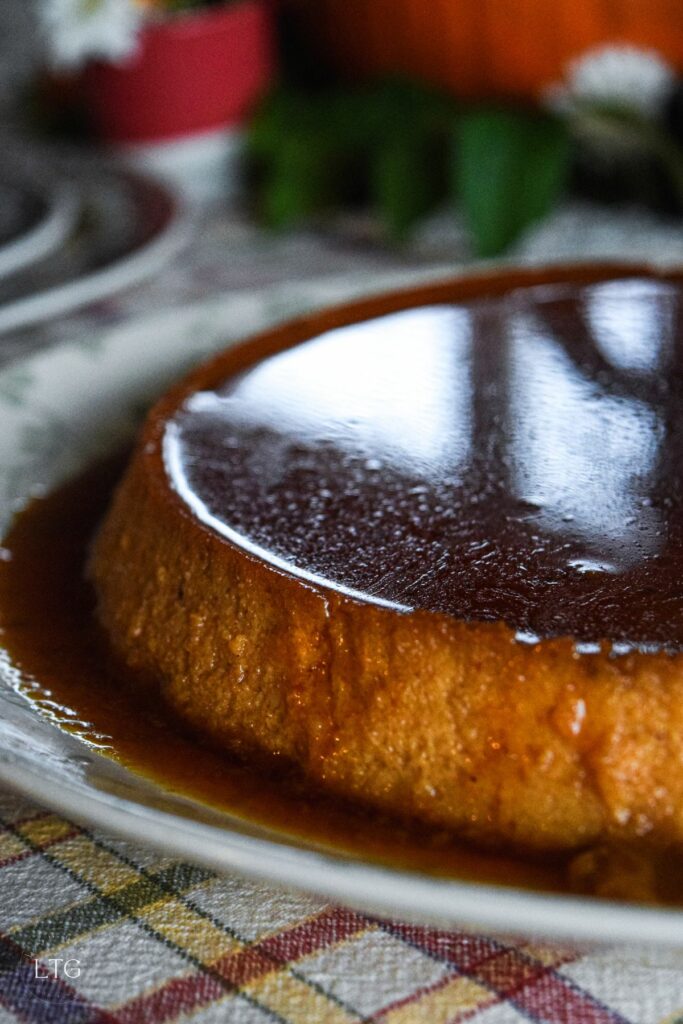 Caramel Pumpkin Flan