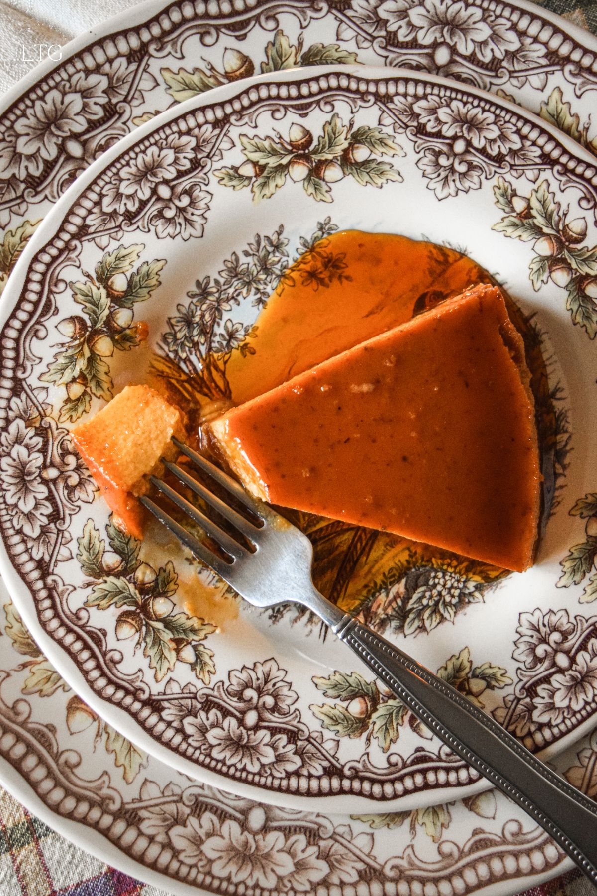 Caramel Pumpkin Flan