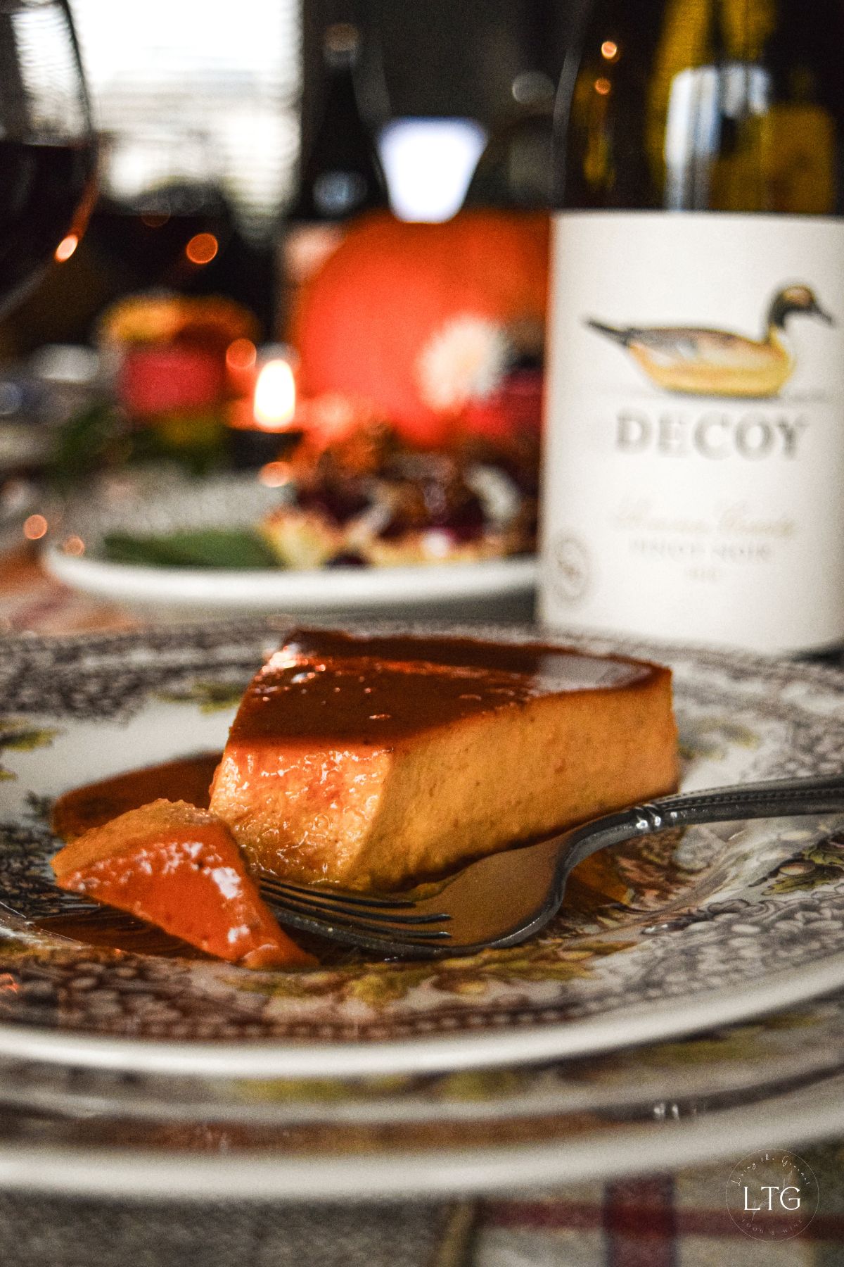 Caramel Pumpkin Flan