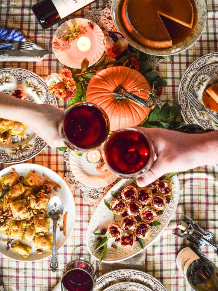 Thanksgiving 2025 Recipe and Wine Menu
