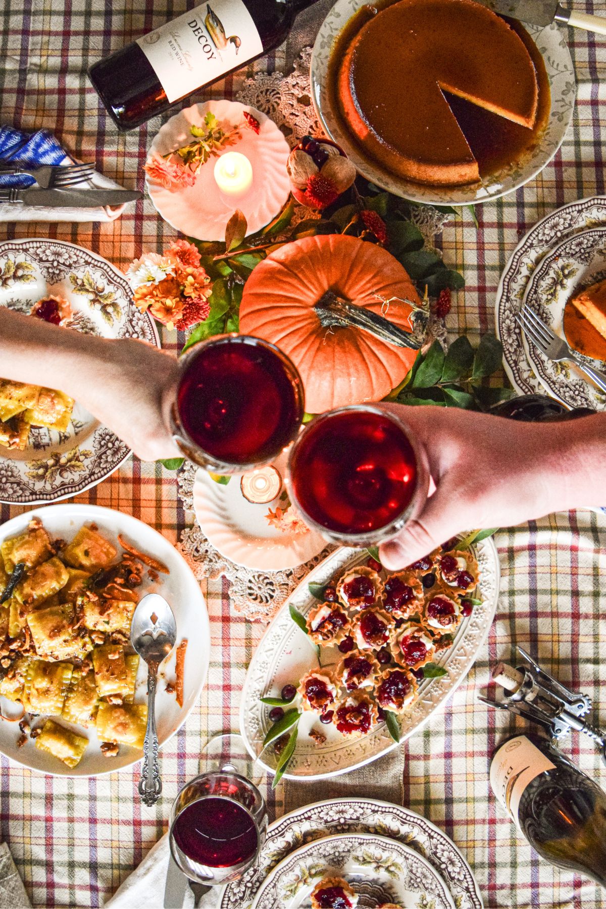 Thanksgiving 2025 Recipe and Wine Menu