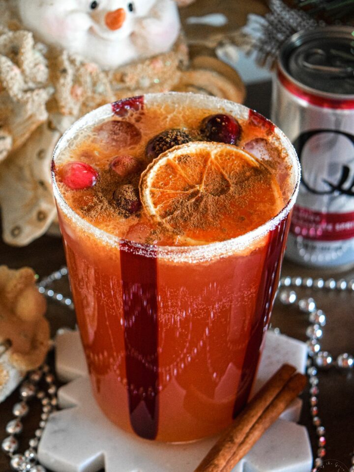 Cran Pom Zinger Mocktail