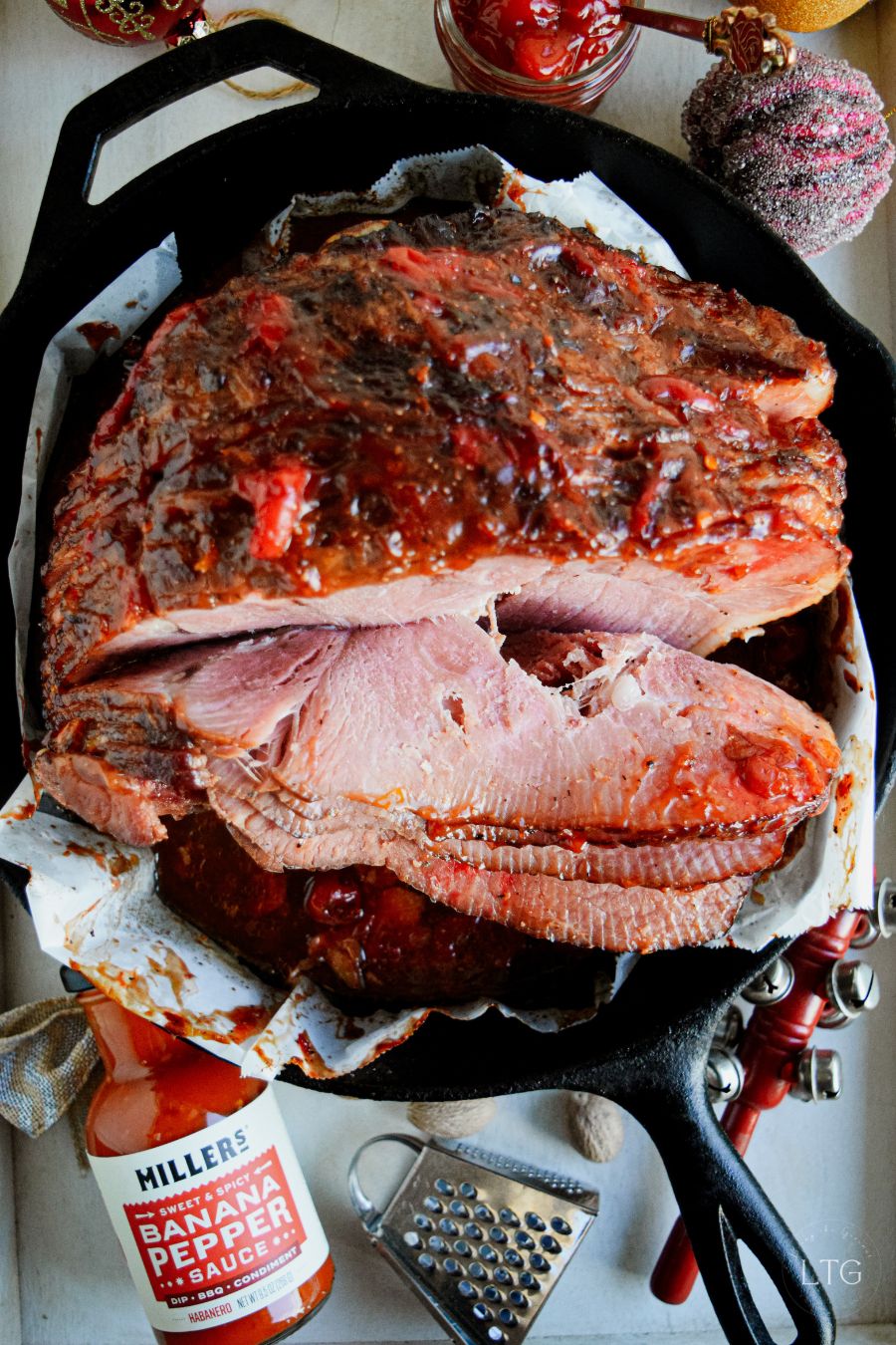 Cherry Glazed Ham