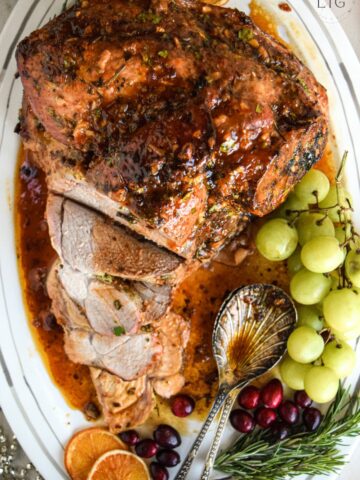 Oven Roasted Pork Shoulder Recipe (With Glaze)