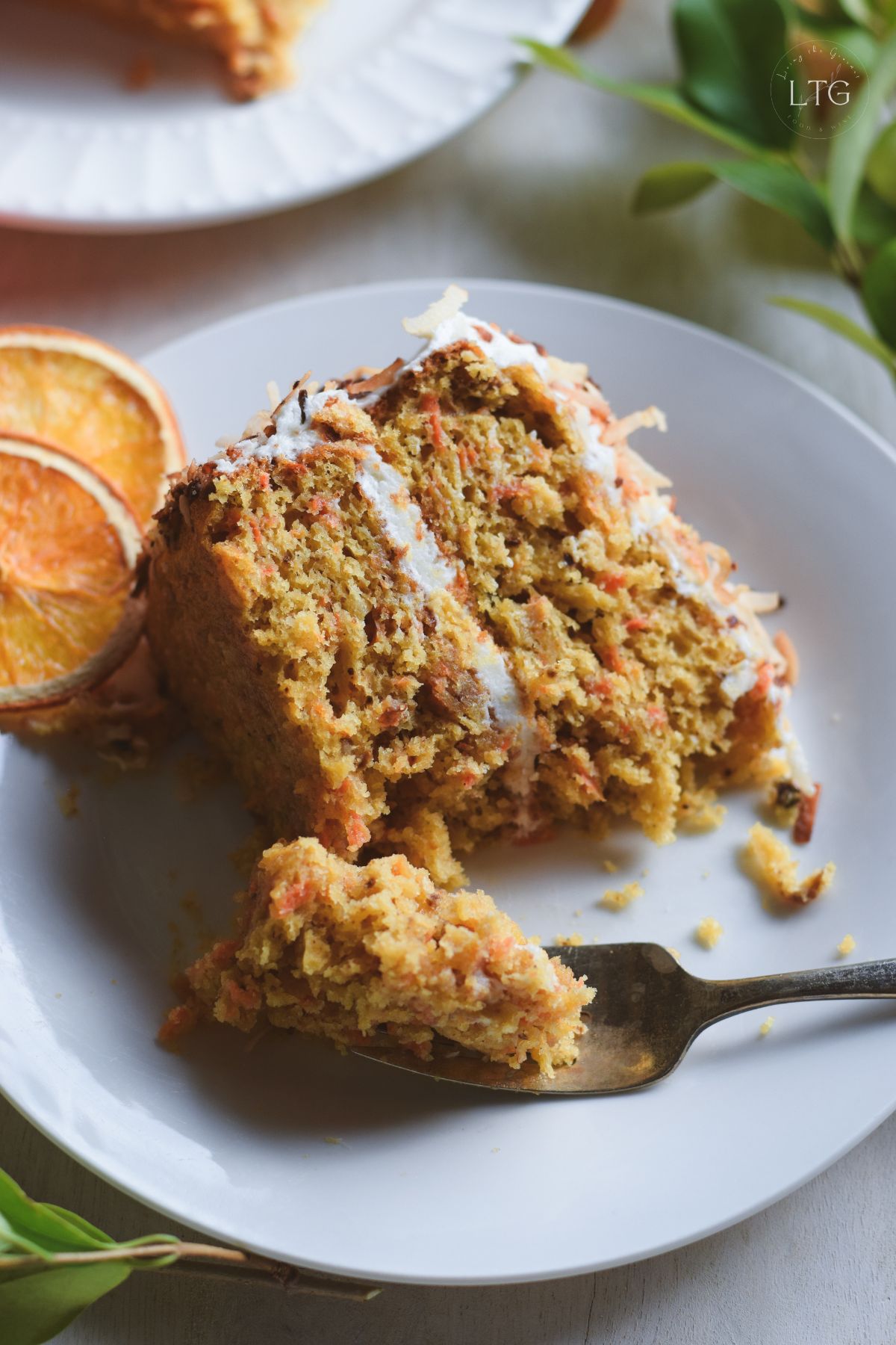 Spiced Rum Carrot Cake