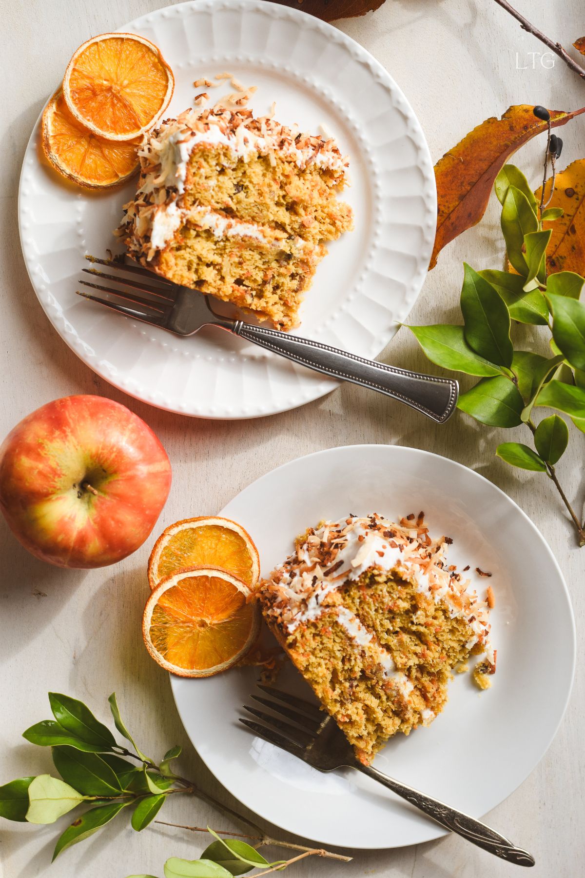 Spiced Rum Carrot Cake