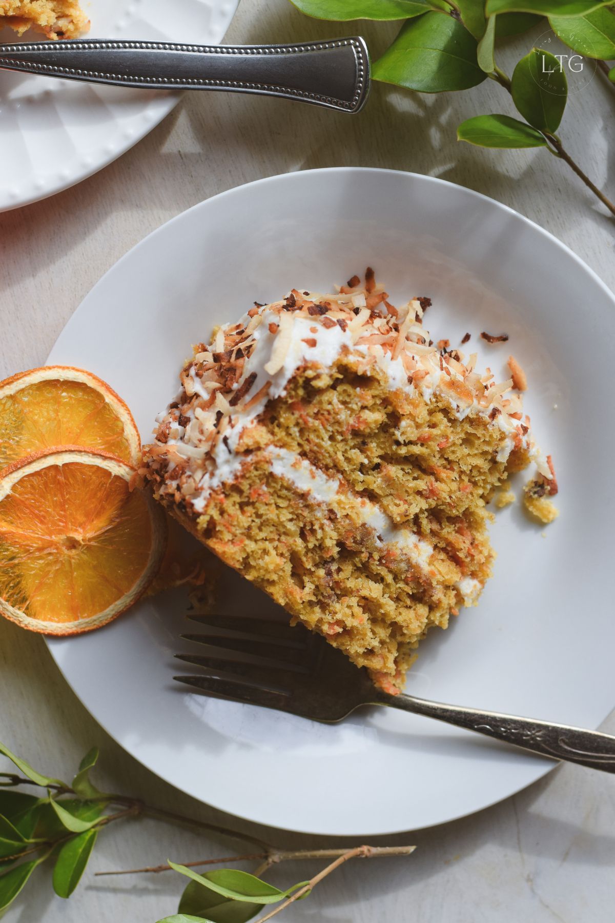 Spiced Rum Carrot Cake