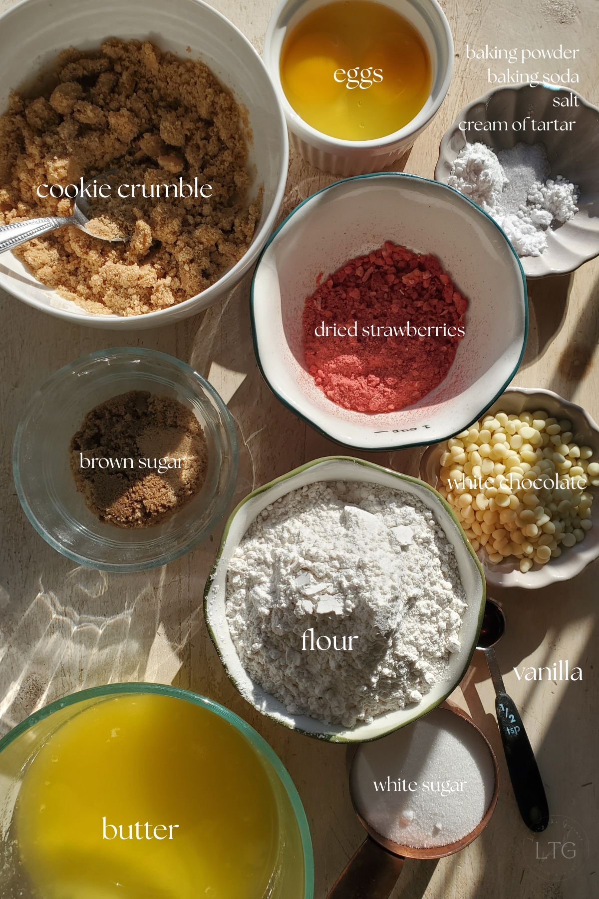 Strawberry Shortcake Cookies