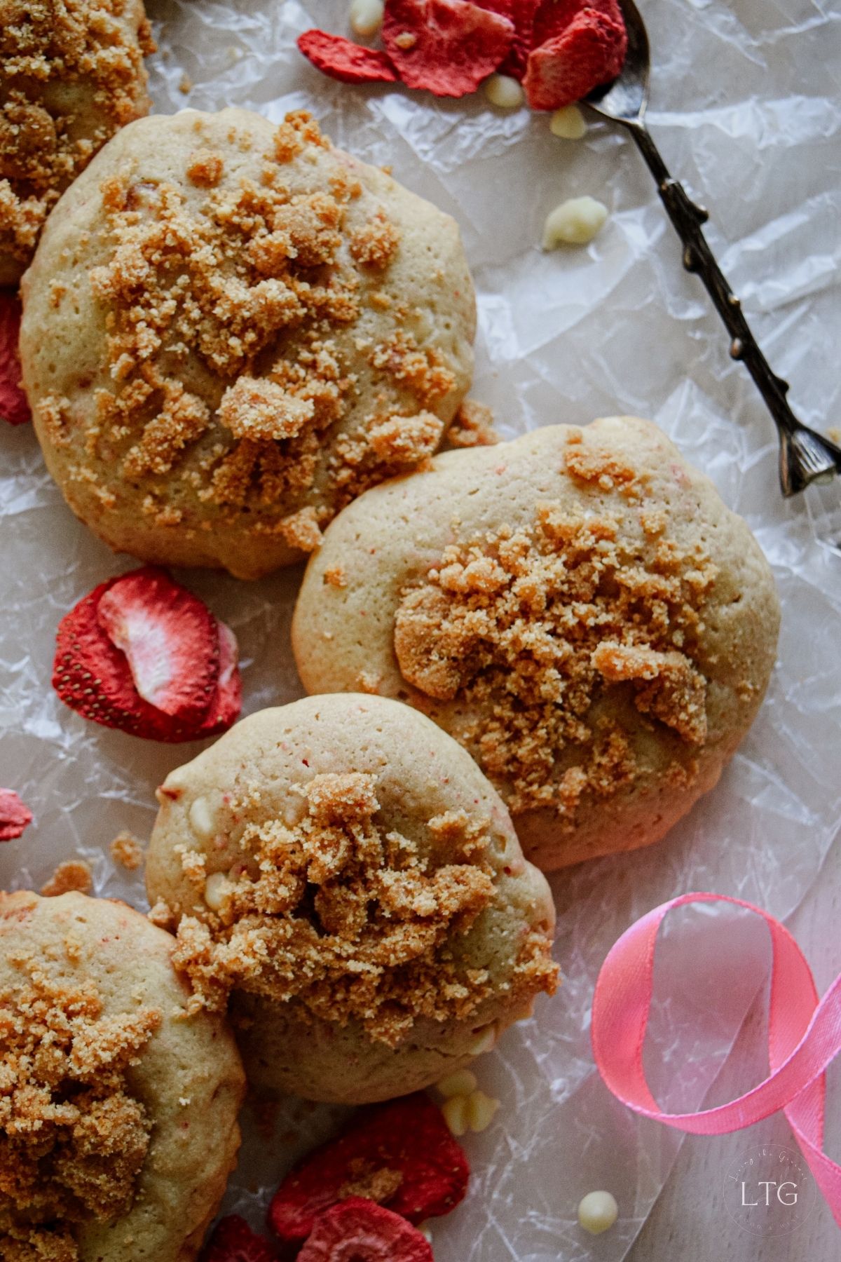 Strawberry Shortcake Cookies