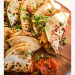 Grilled Curry Chicken Quesadillas