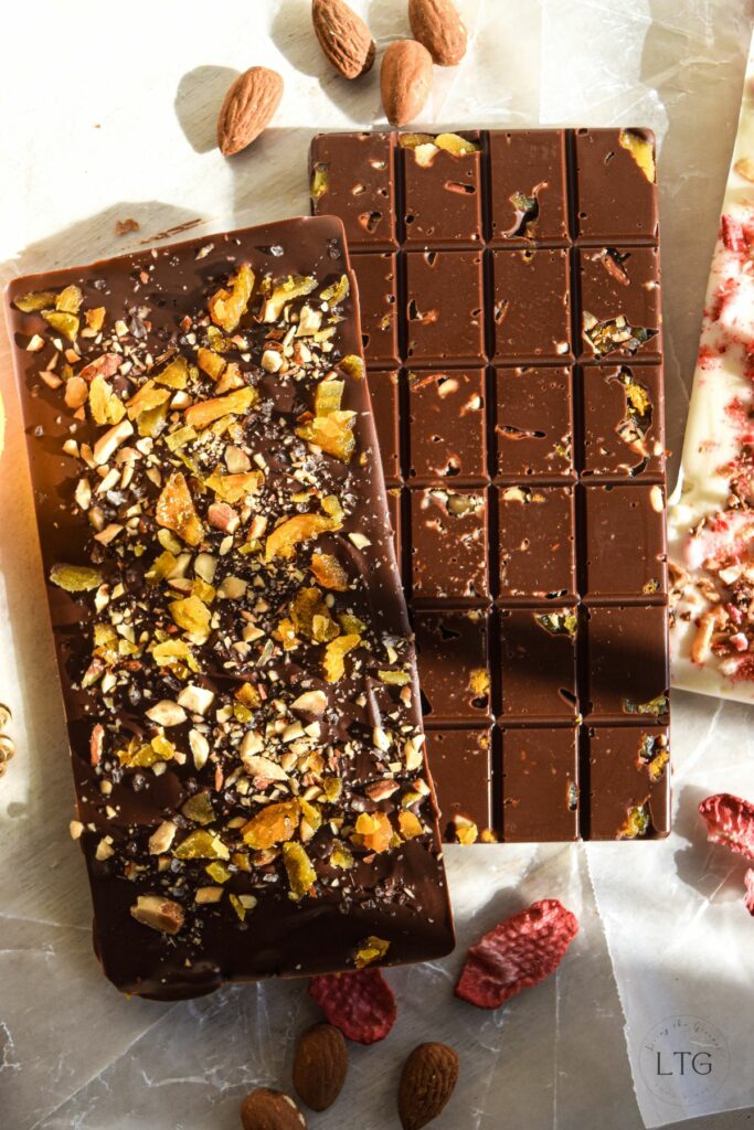 Homemade Gourmet Chocolate Bars
