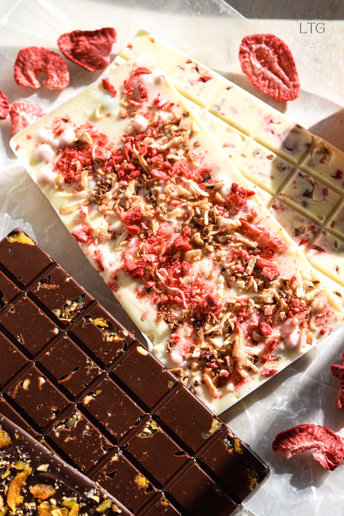 Homemade Gourmet Chocolate Bars