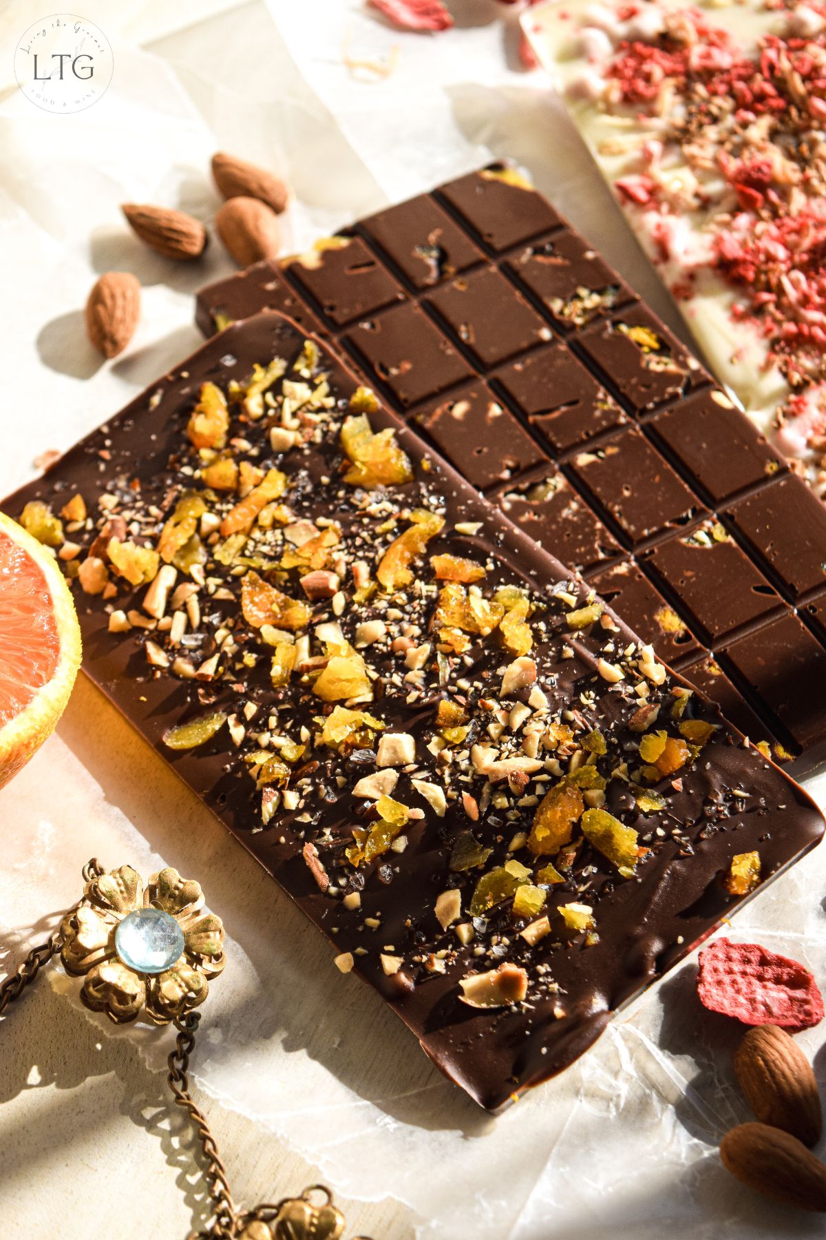 Homemade Gourmet Chocolate Bars