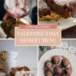 Valentines Day Dessert Menu