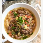Lamb Soup Recipe (Greek-Style with Vegetables)