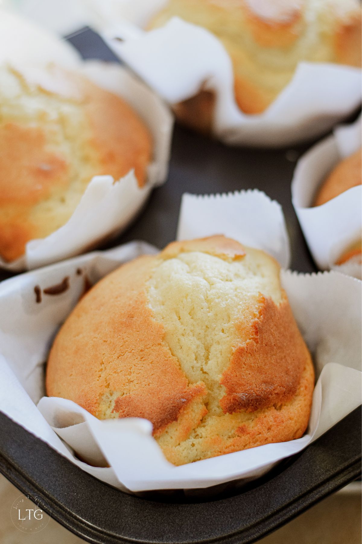 Plain Bakery-Style Muffins